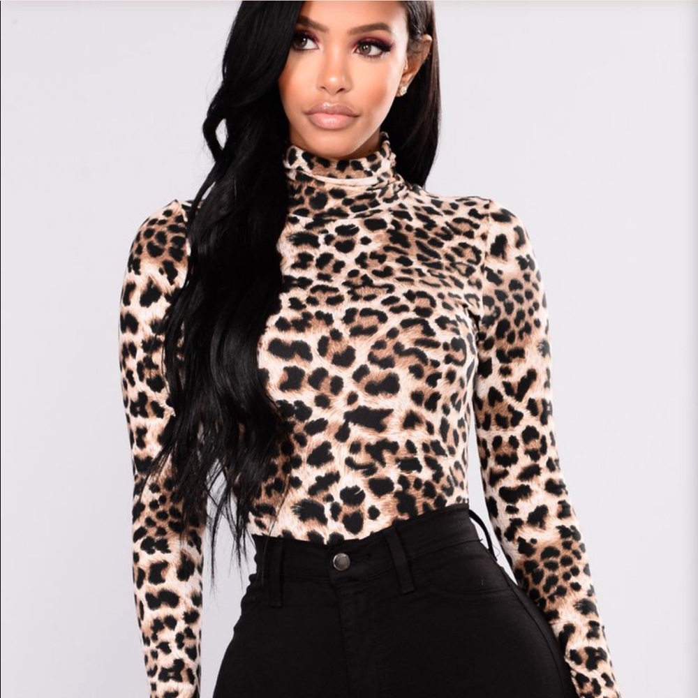 Leopard bodysuit